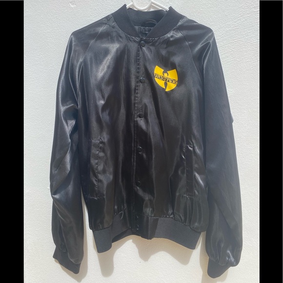 Wutang Clan Cream Bomber Jacket 